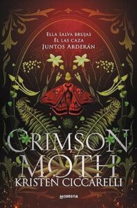 crimson moth