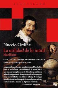 la utilidad de lo inutil